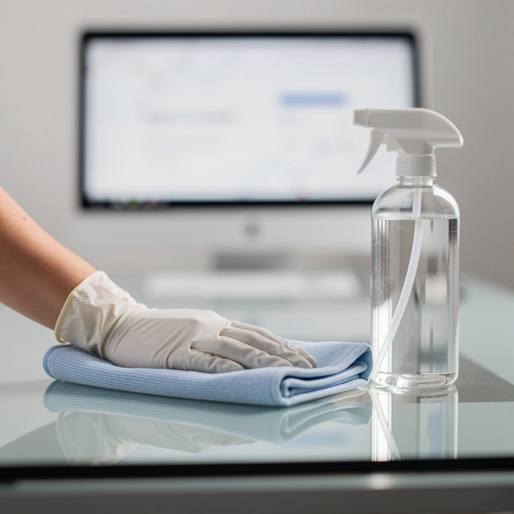 White Glove Janitorial Services professional team providing reliable cleaning and web solutions for local businesses